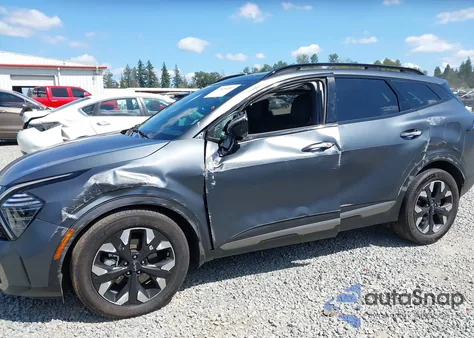 2023 Kia Sportage Plug-In Hybrid X-Line Prestige from USA, damaged, VIN KNDPZDAH0P7054254